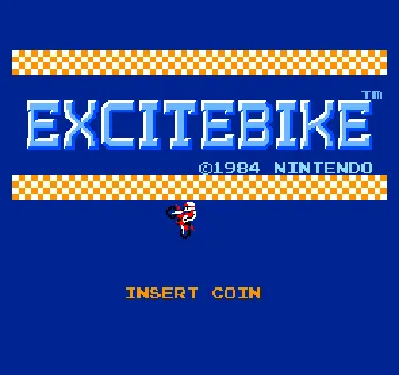 Vs. Excitebike (Japan) screen shot title